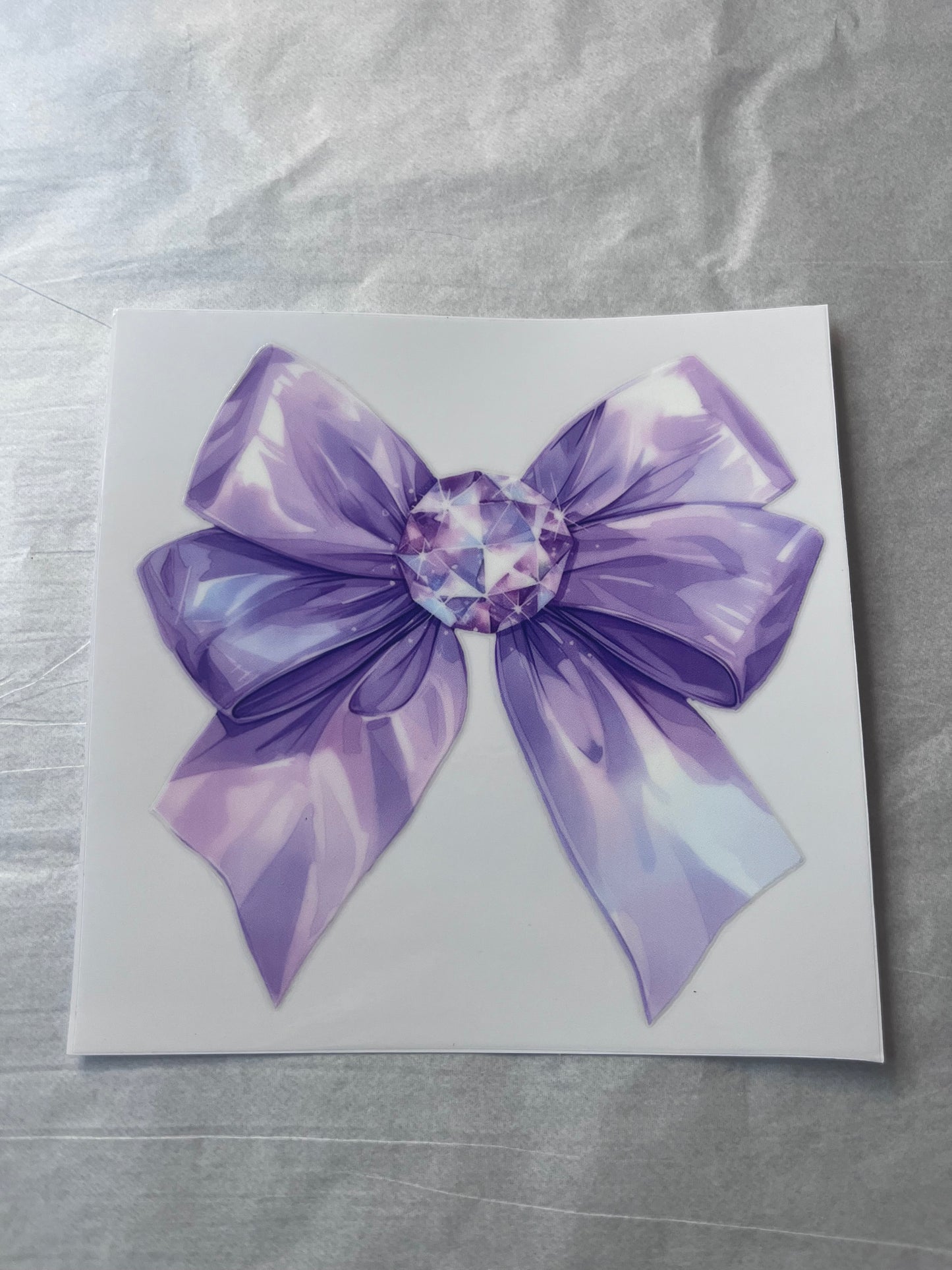 (25) Purple Bow