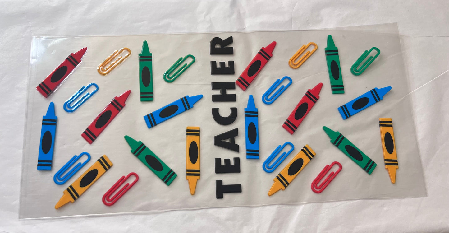 (J4) Teacher w/pencils