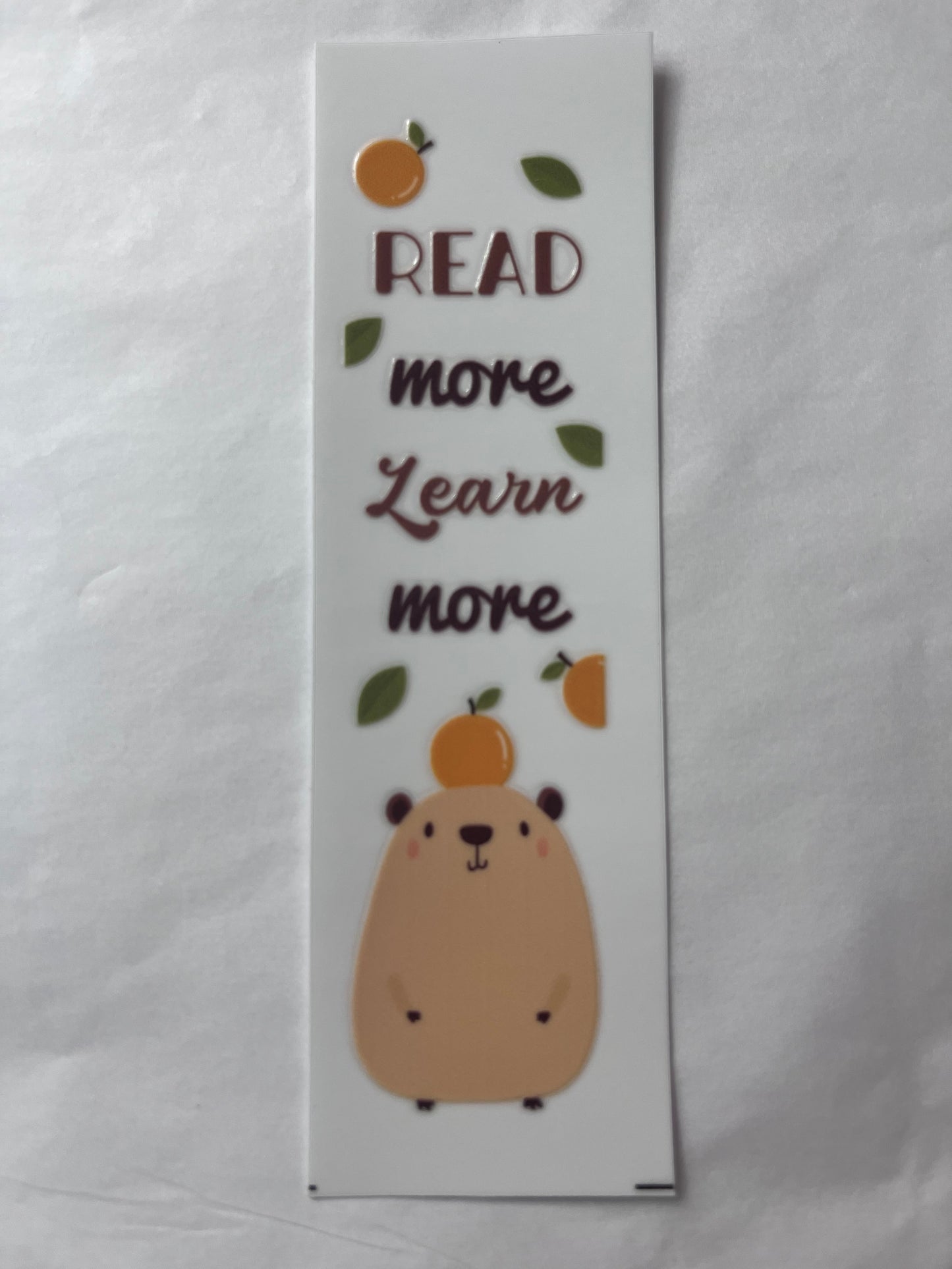 Read more learn more bookmark
