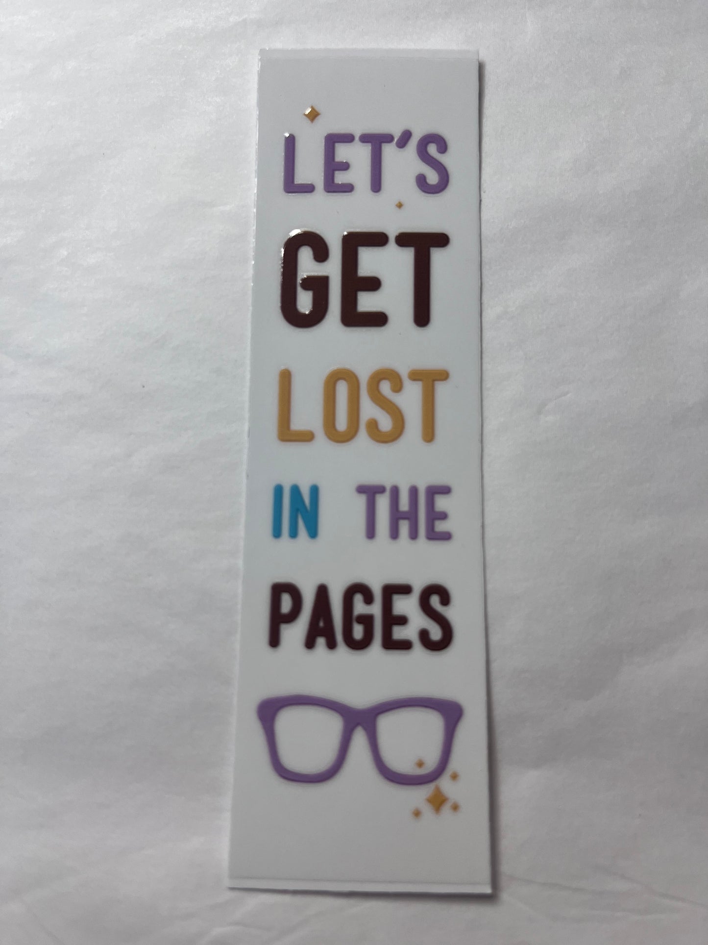 Let’s get lost bookmark