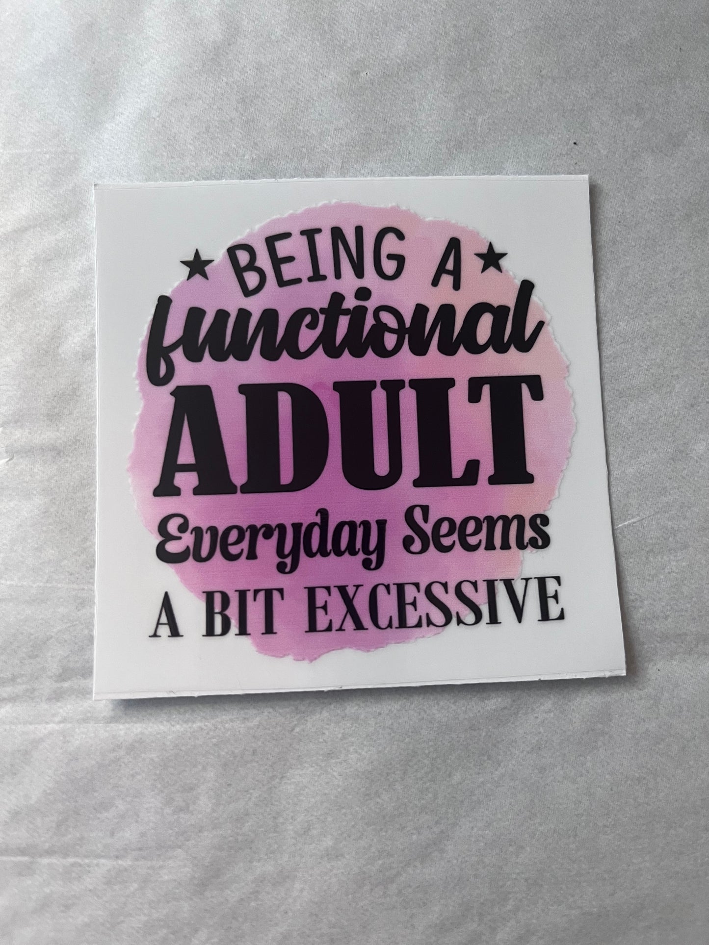 (F6) mini a bit excessive