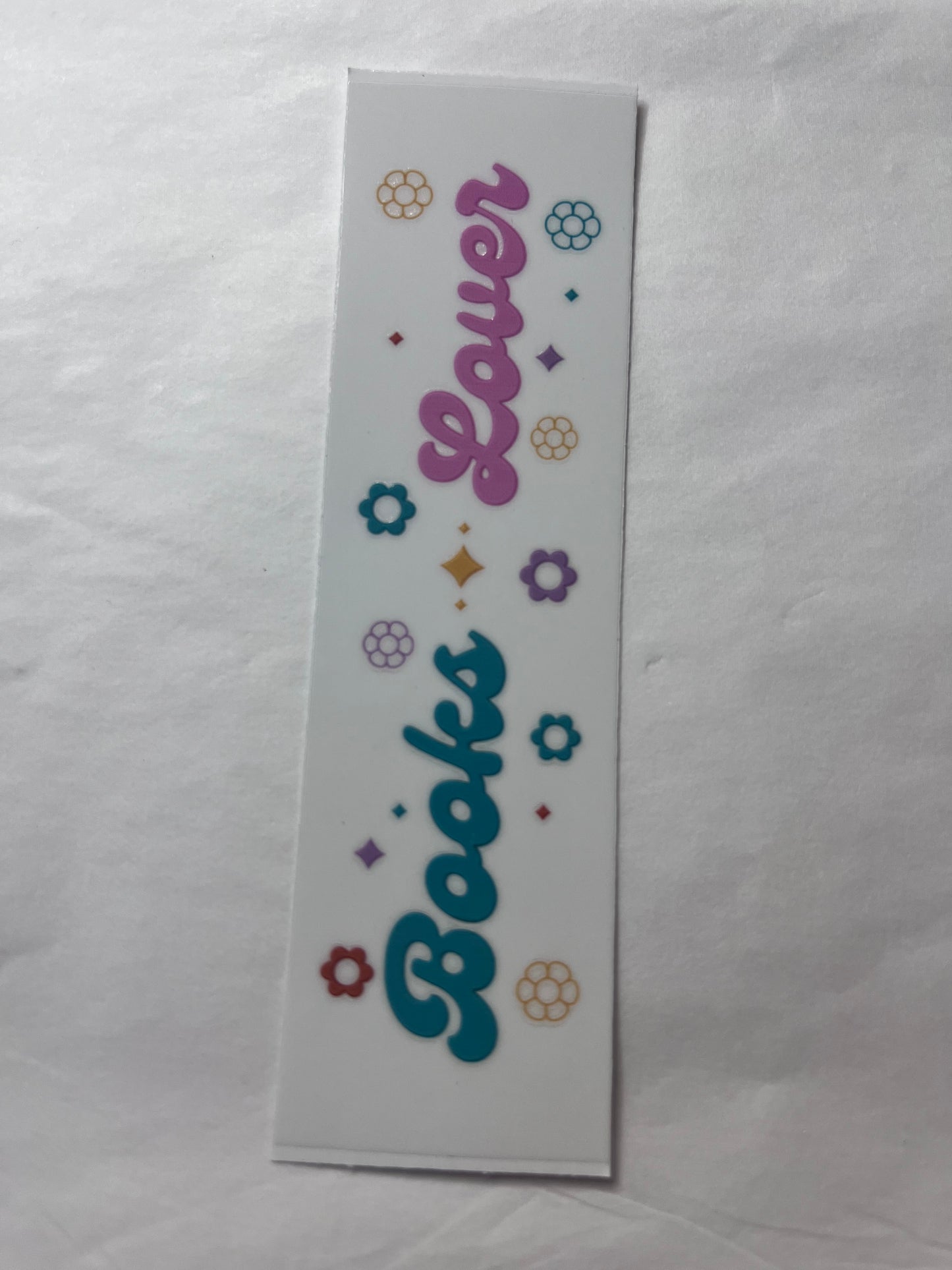 Hippy Book-Lover bookmark