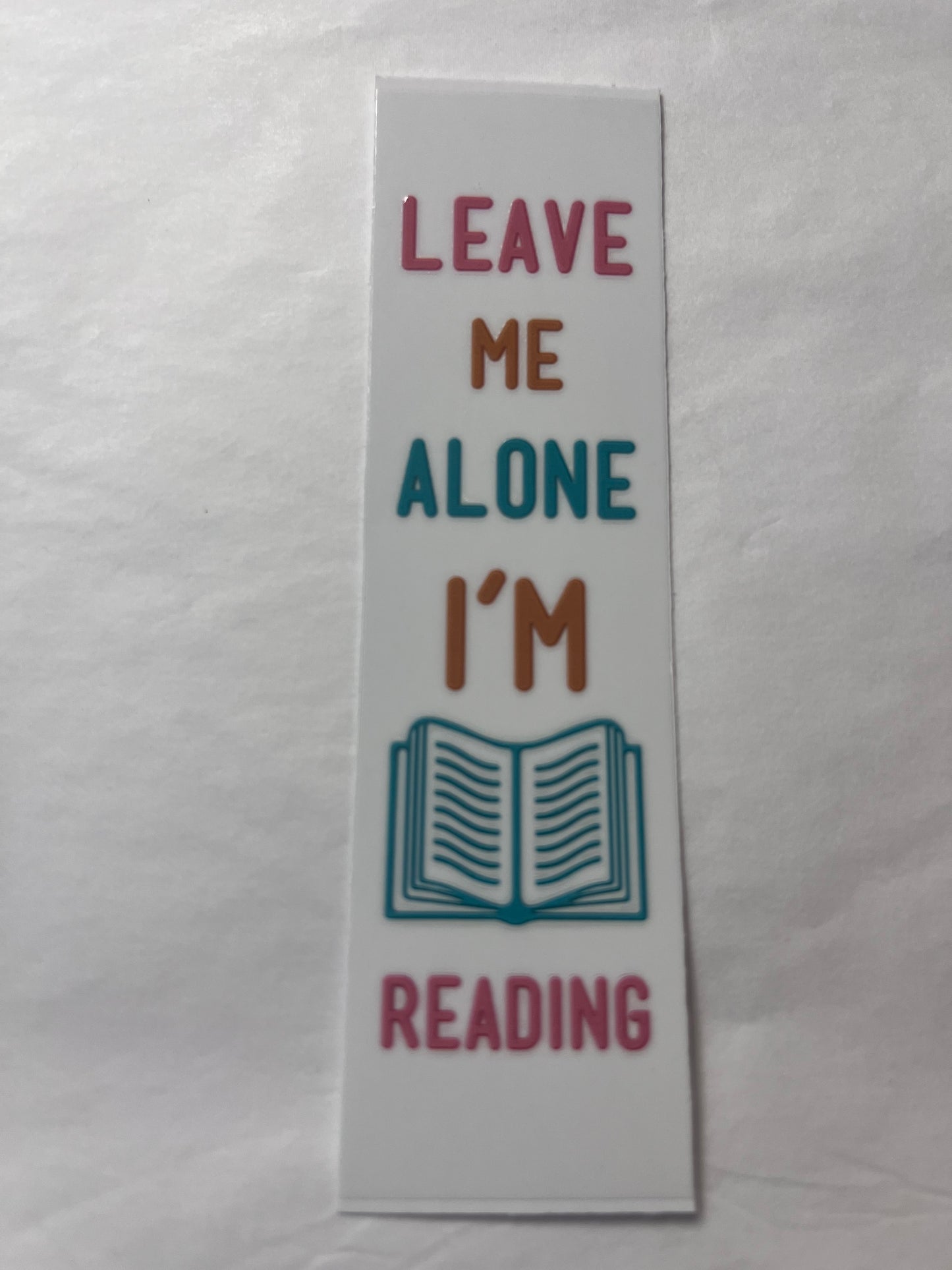 Leave me alone bookmark