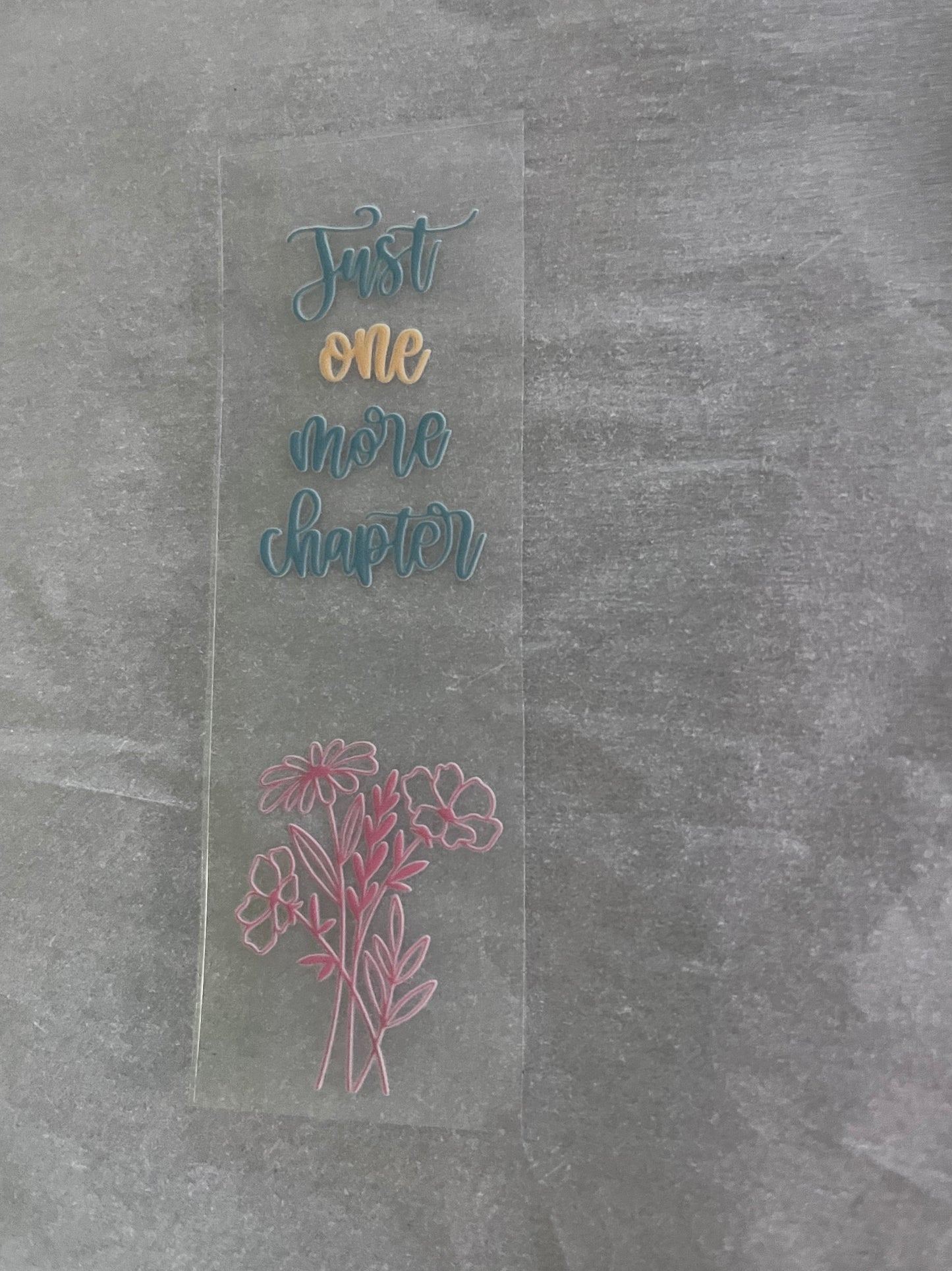 Just One More Chapter bookmark