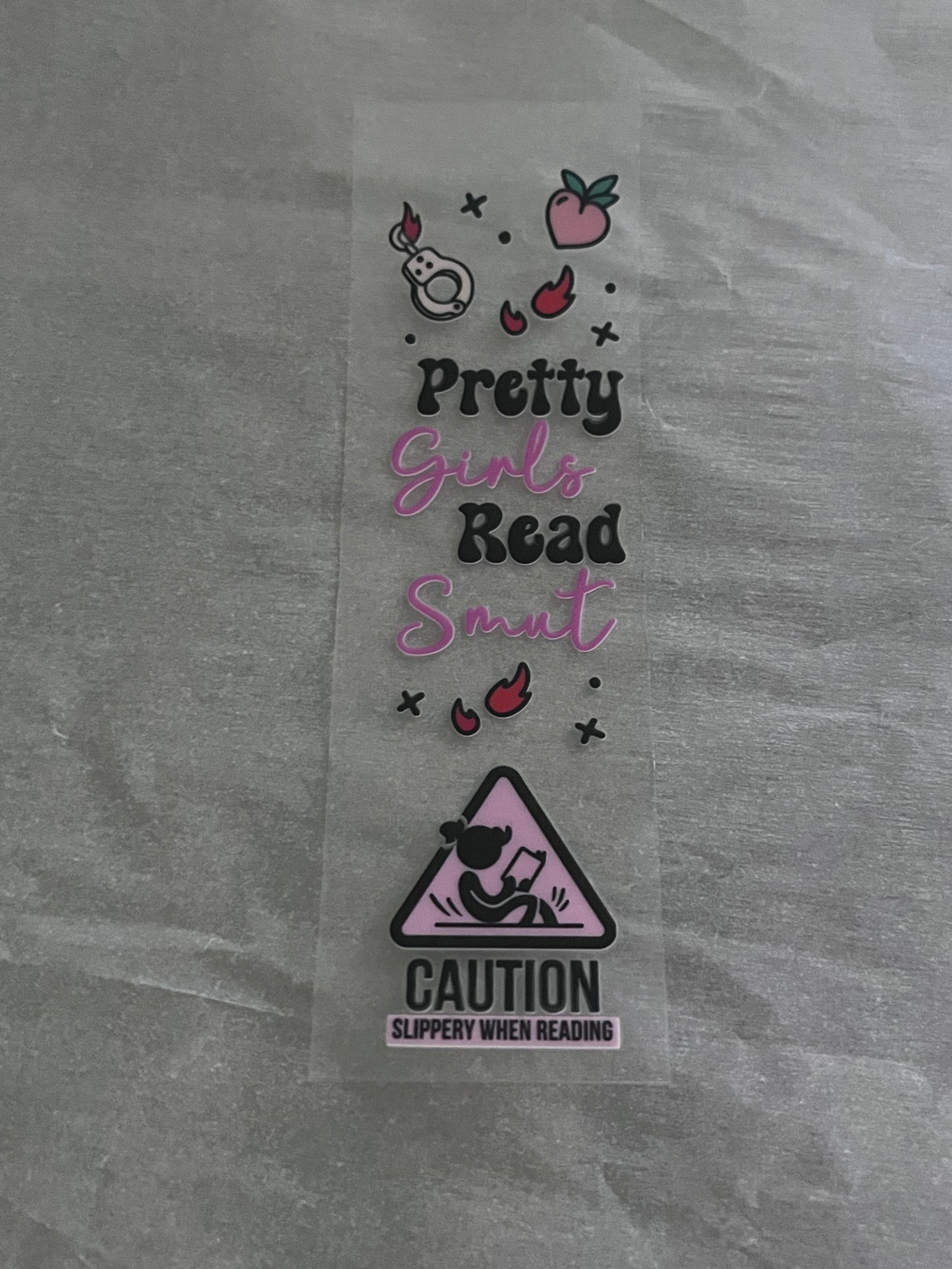Caution bookmark