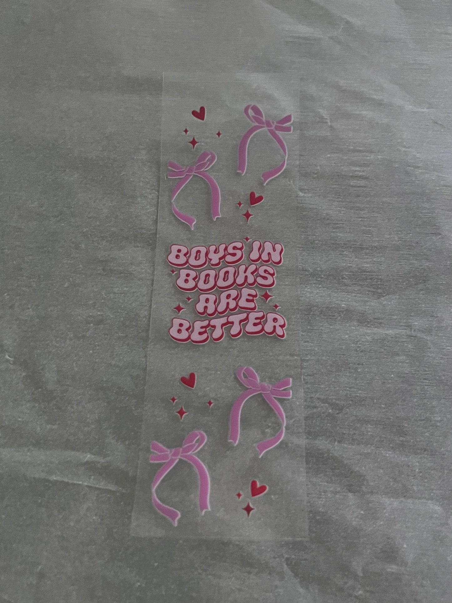 Boys in Books are Better bookmark