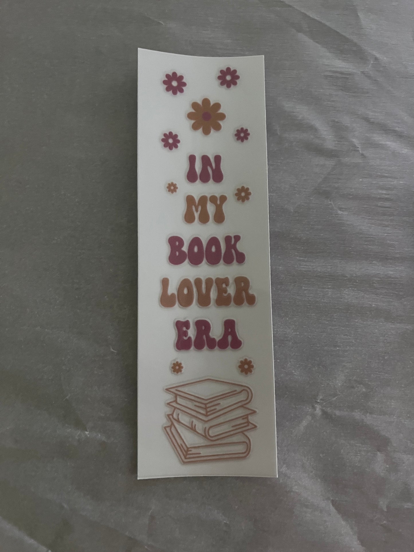 In my book lover era bookmark