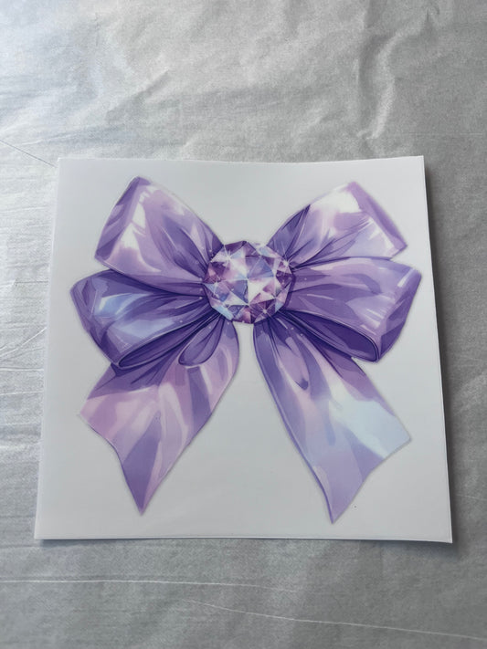 (25) Purple Bow