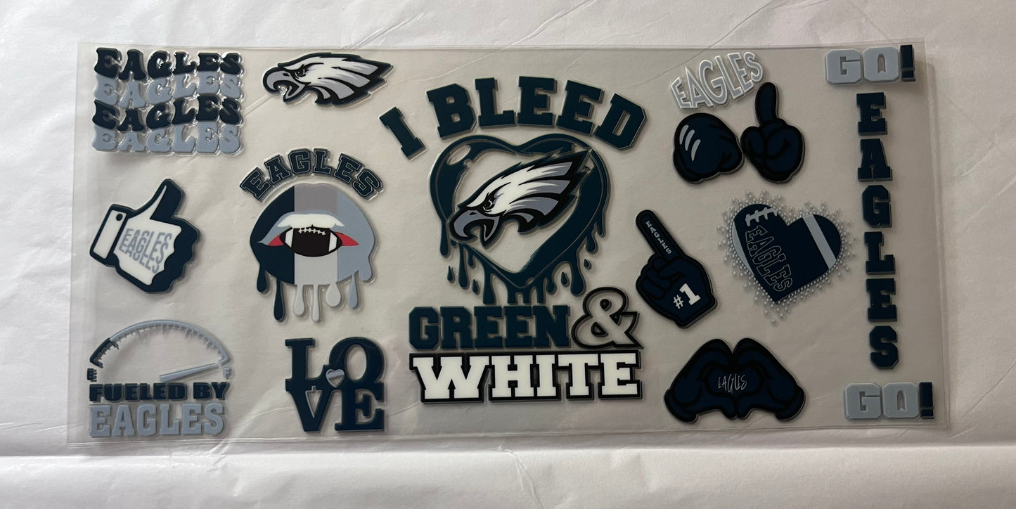 (S8) I bleed green & white