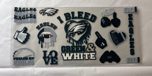 (S8) I bleed green & white