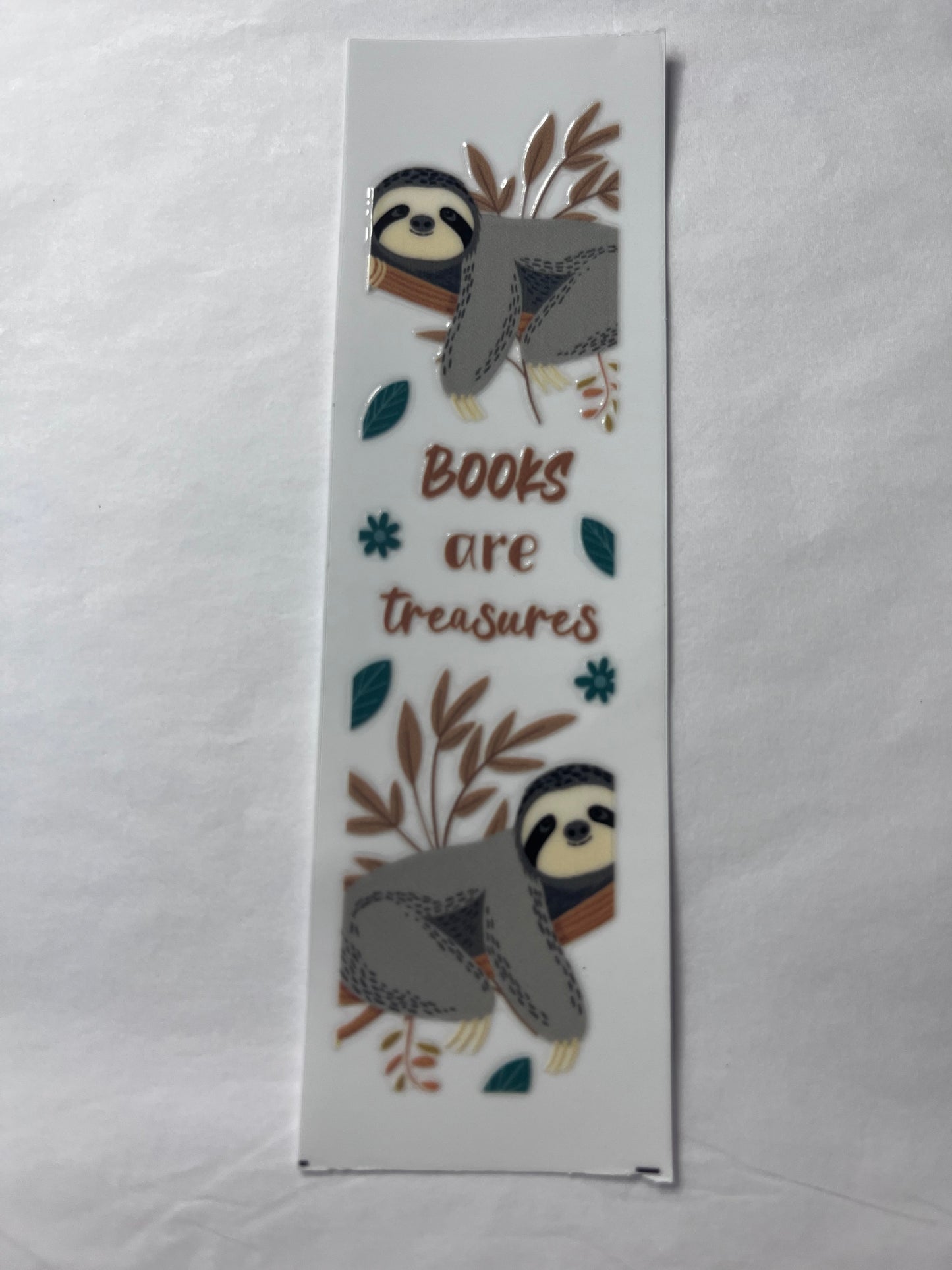 Books are treasures bookmark