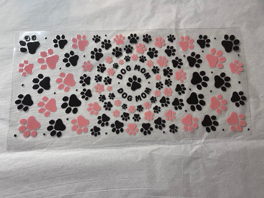 (A1) Pink&Black Dog Mom