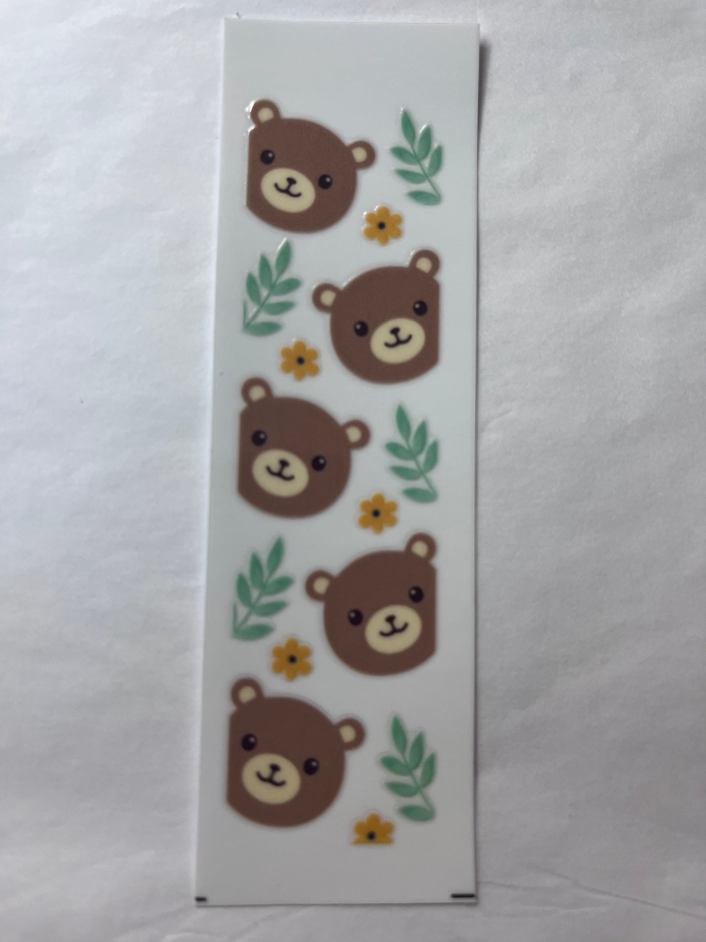 Baby bears bookmark