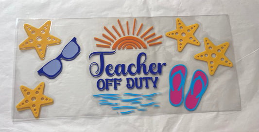 (J5) Teacher off duty