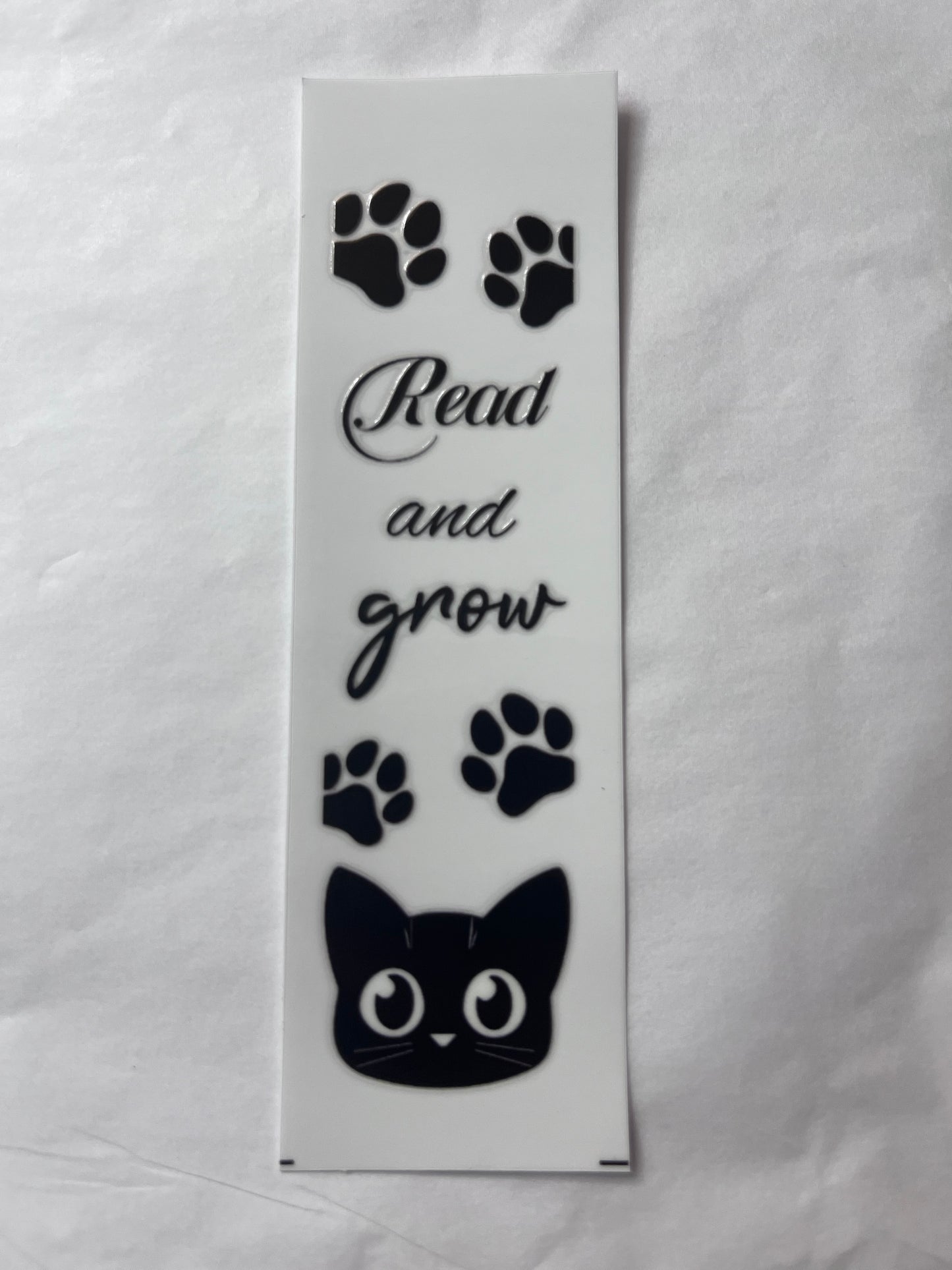 Read&Grow kitten bookmark