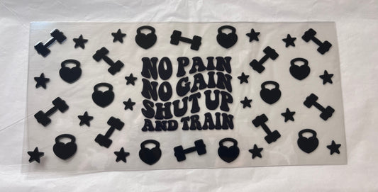 (31) no pain no gain