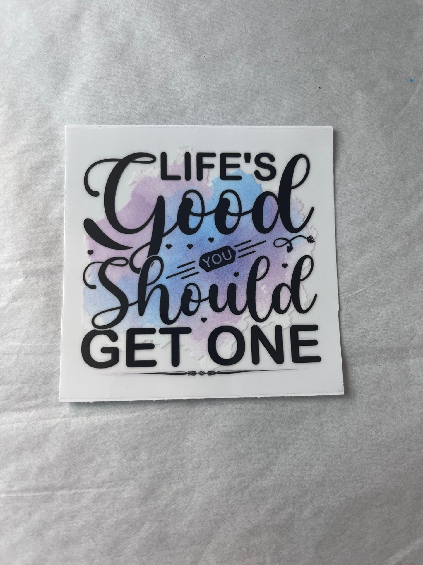 (F3) mini life’s good get one