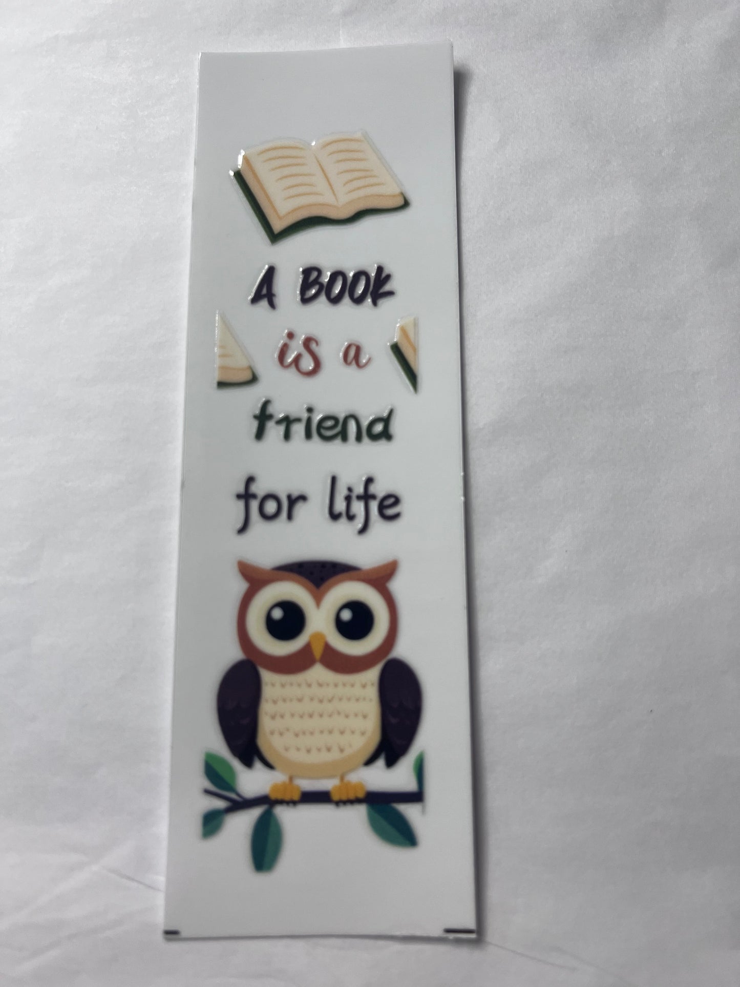 A book is a friend bookmark