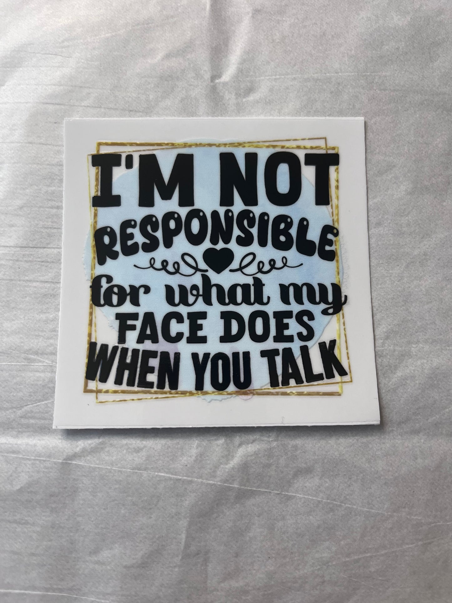 (F8) mini not responsible