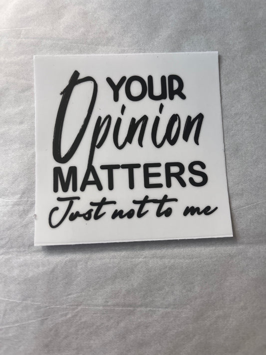 (F17) mini your opinion matters