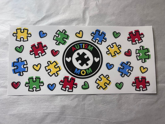 (04) Autism p.p Mom decal
