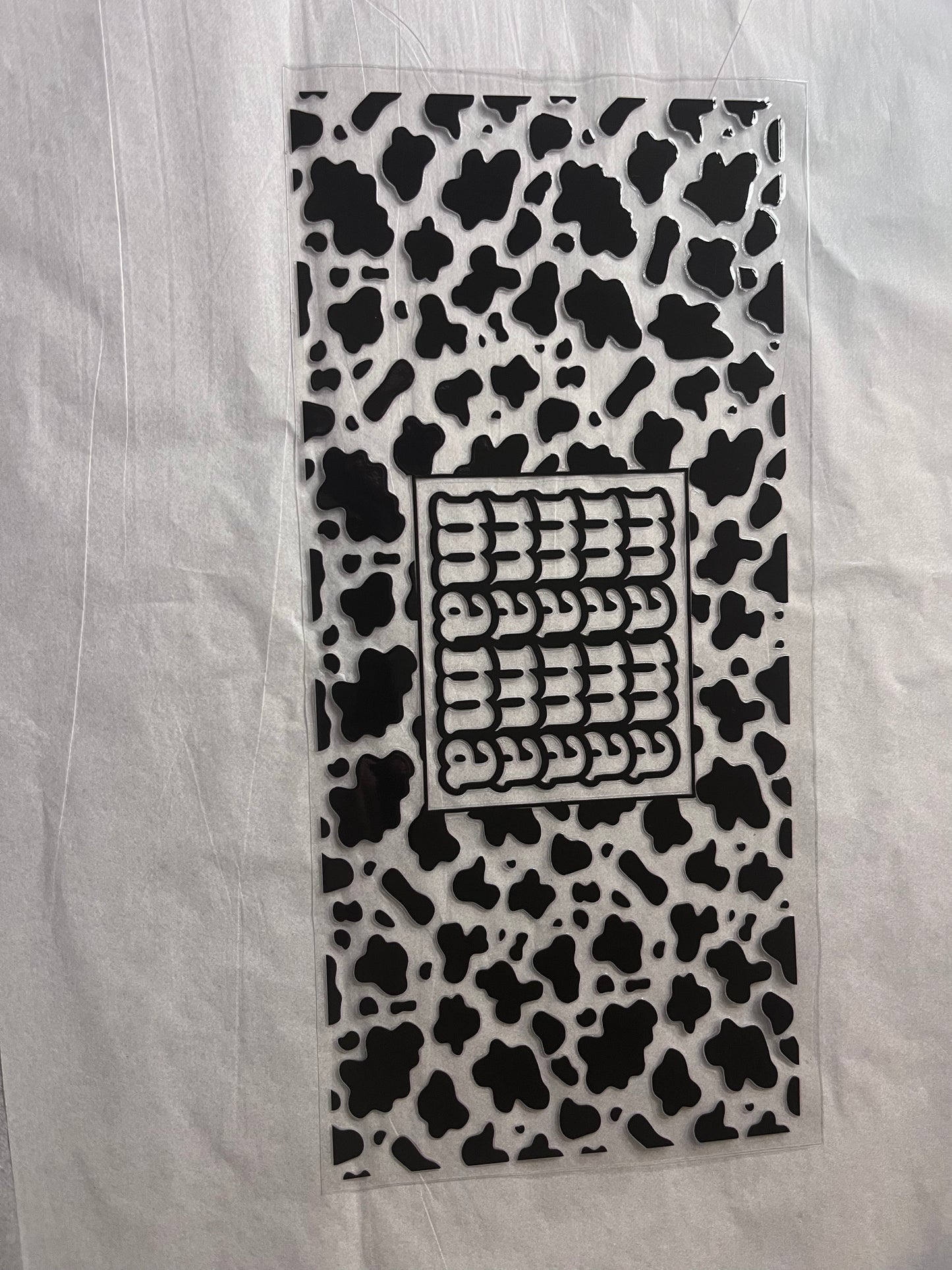 (M2) Mama CowPrint decal