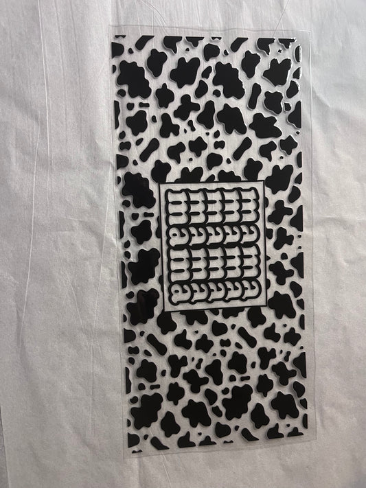 (M2) Mama CowPrint decal