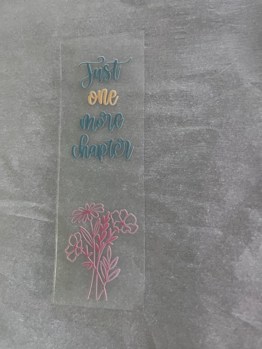 Just One More Chapter bookmark
