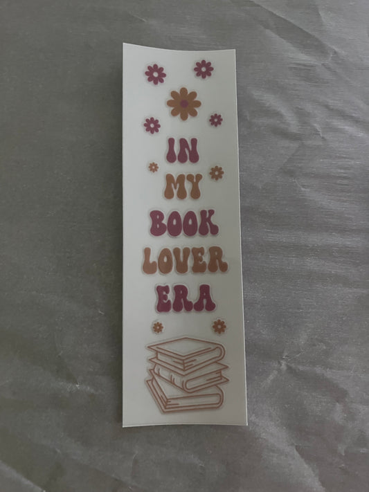In my book lover era bookmark