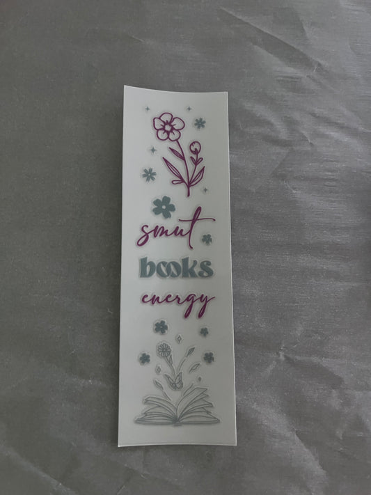 Smut Book Energy bookmark
