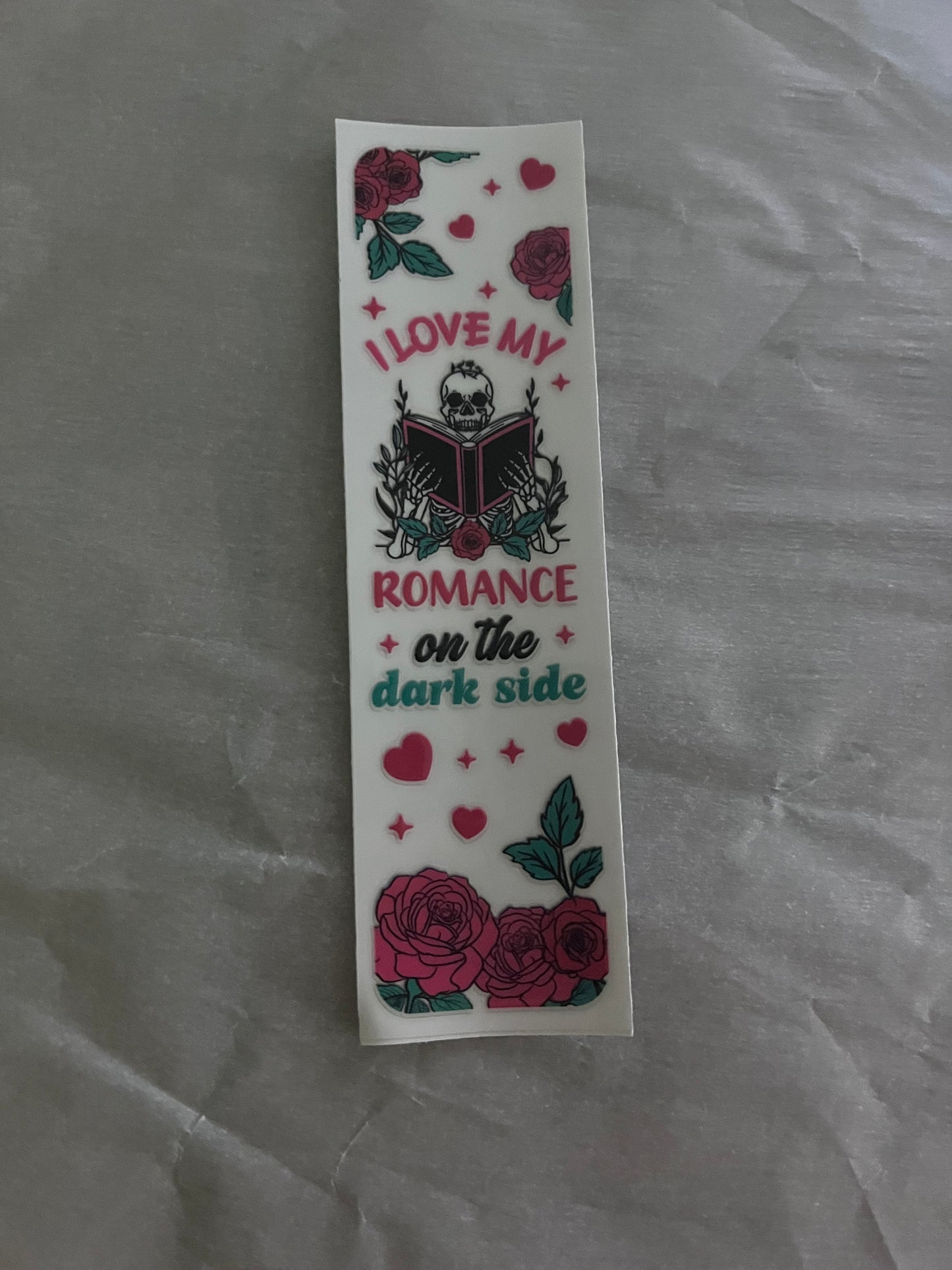 Romance on the dark side bookmark